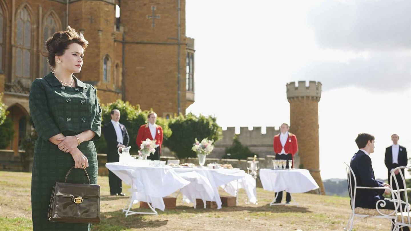  Una imagen de 'The Crown' con el castillo Belvoir de fondo. (Netflix) 