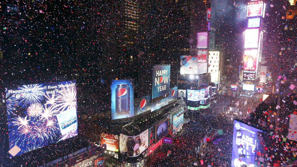 Despide el año a lo grande en Times Square