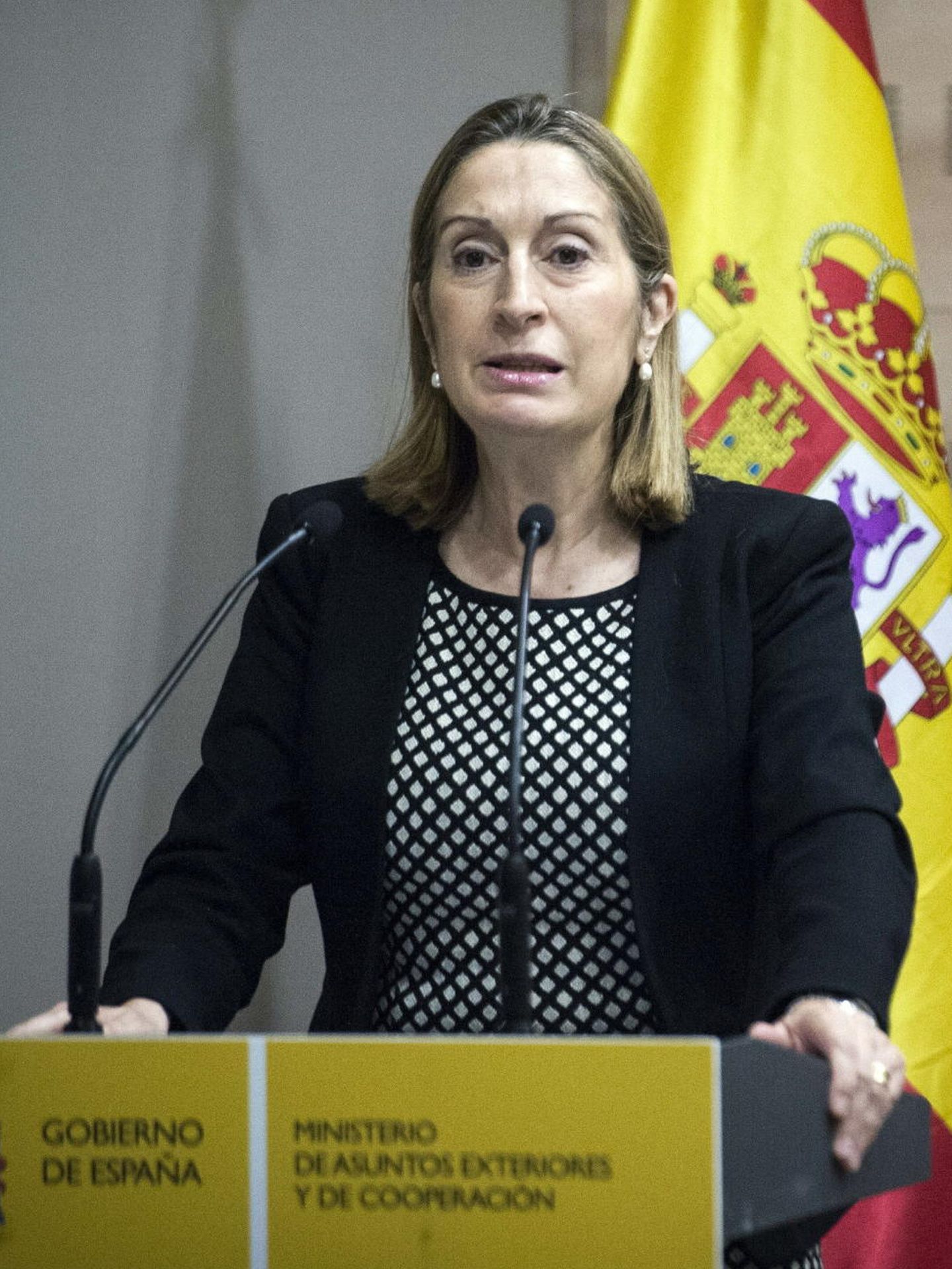 La ministra de Fomento, Ana Pastor. (EFE)