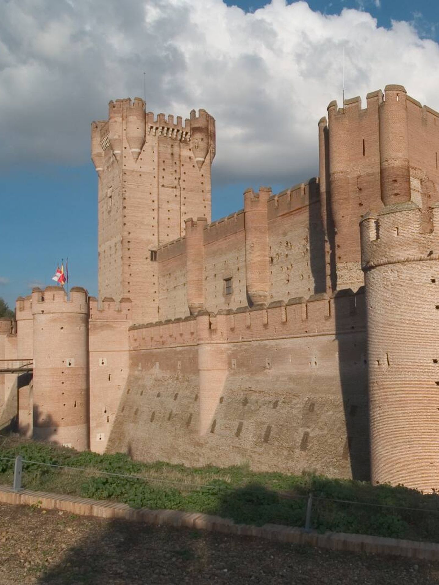 Castillo de la Mota, en Medina del Campo. (Cortesía)