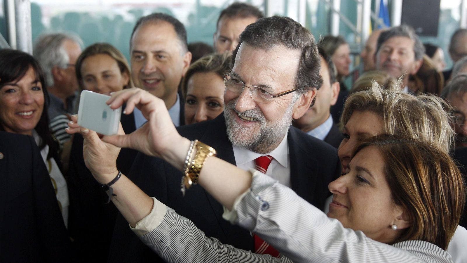 Foto: Rajoy en un acto del PP en Valencia (EFE)