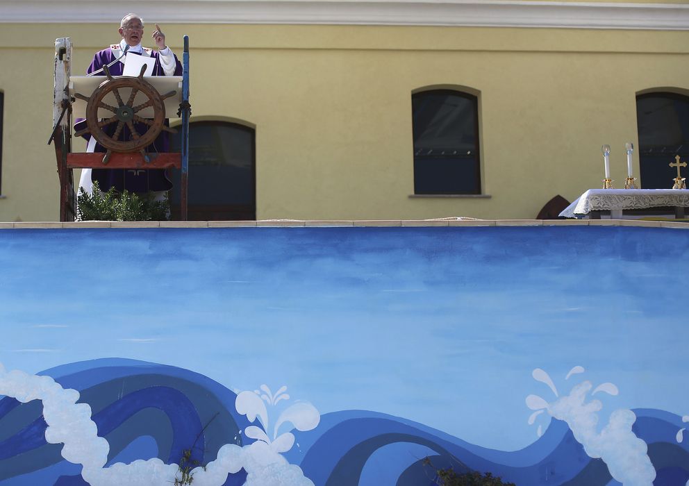 Foto: El Papa Francisco, durante su visita a Lampedusa (Reuters)