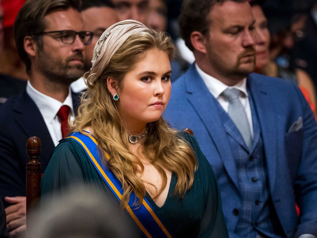 Foto: La princesa Amalia de Holanda. (EFE/Remko de Waal)