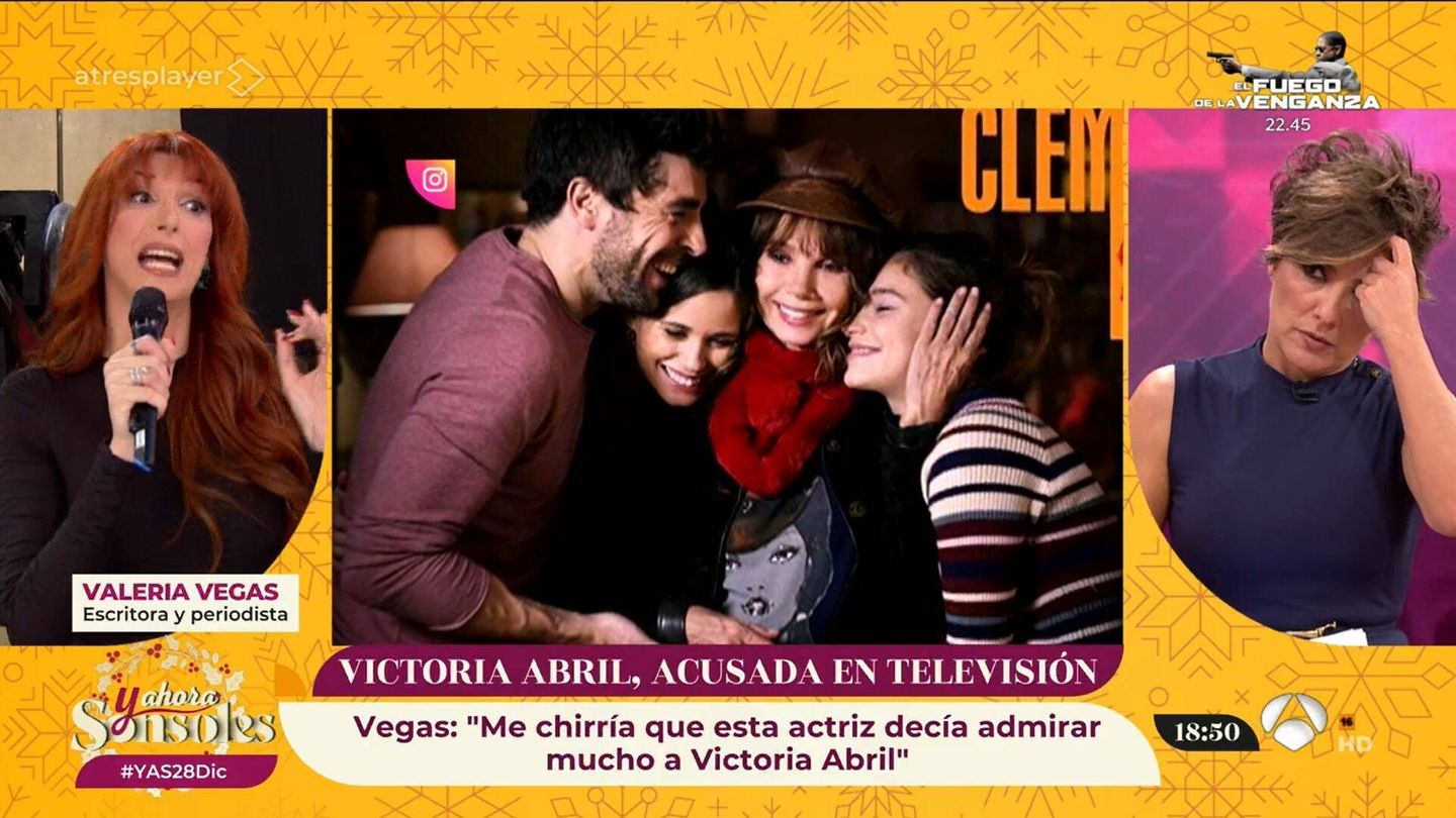 Valeria Vegas y Ónega, en 'Y ahora, Sonsoles'. (Antena 3)