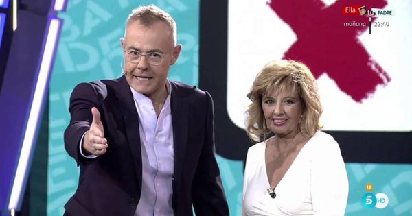 Foto: Jordi González con Teresa Campos en el 'debate de GH'. 