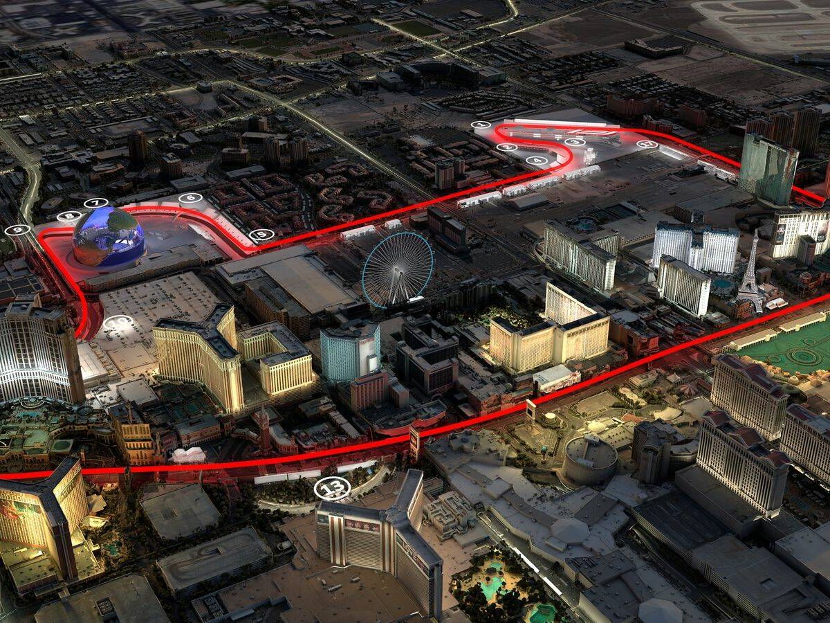 Foto: Asi es el trazado del circuito de Las Vegas (LasVegasGP)