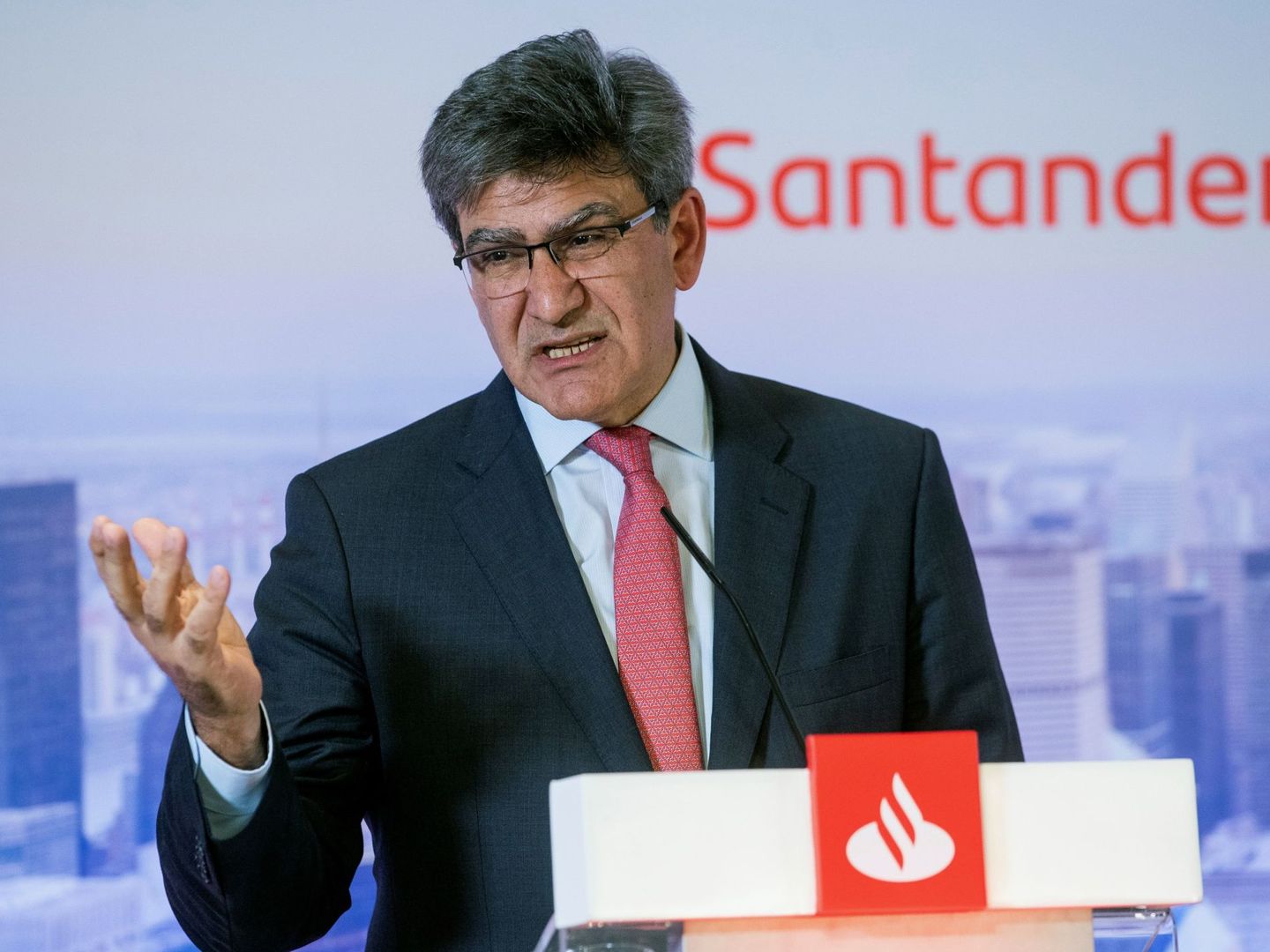 El CEO de Santander, José Antonio Álvarez. (EFE)