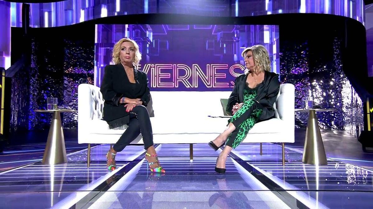 Telecinco rompe definitivamente el veto a Terelu Campos: la sienta a entrevistar a su hermana en '¡De viernes!'
