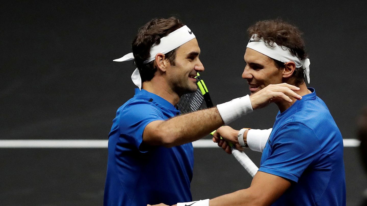 Nadal y Federer se enfrentaron por última vez en Roland Garros en 2019. (Reuters/David W Cerny)