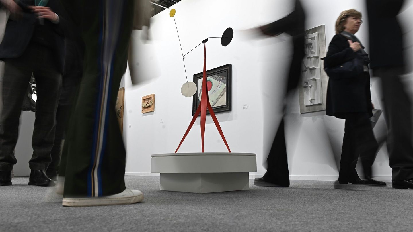 Escultura de Alexander Calder en ARCO 2020 (EFE)
