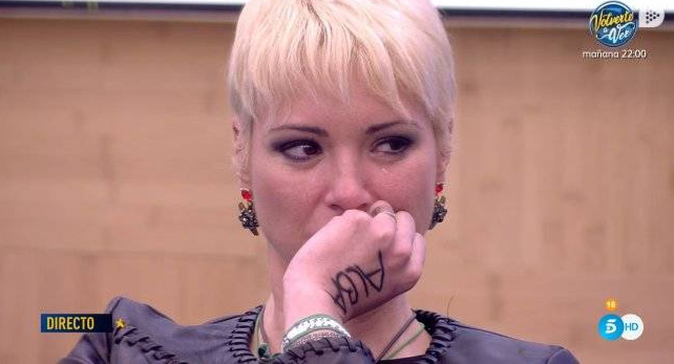 María José llorando (Tele 5)