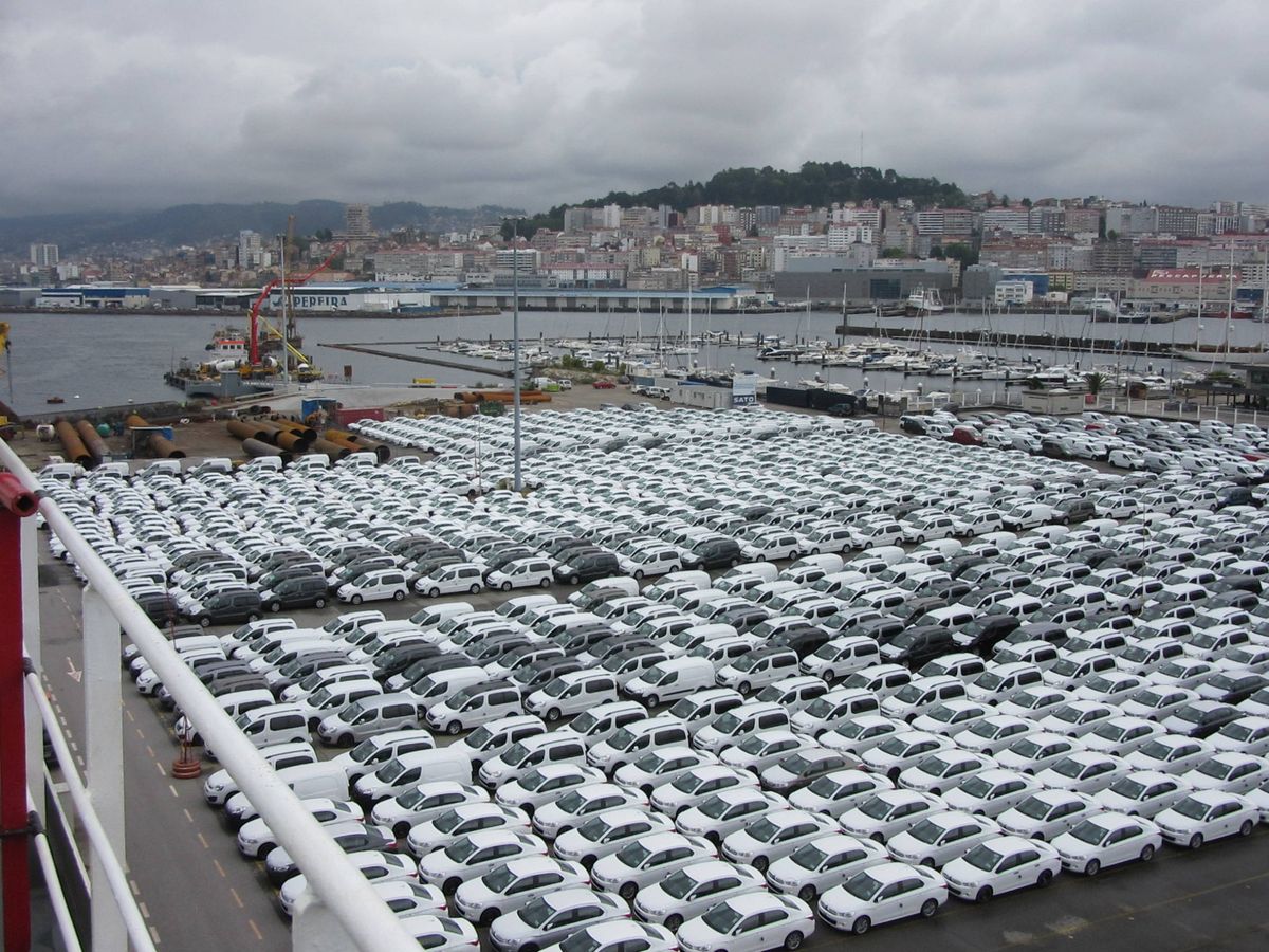 Foto: De la planta de Stellantis en  Vigo salieron cada día más de 2.000 vehículos. (Stellantis). 