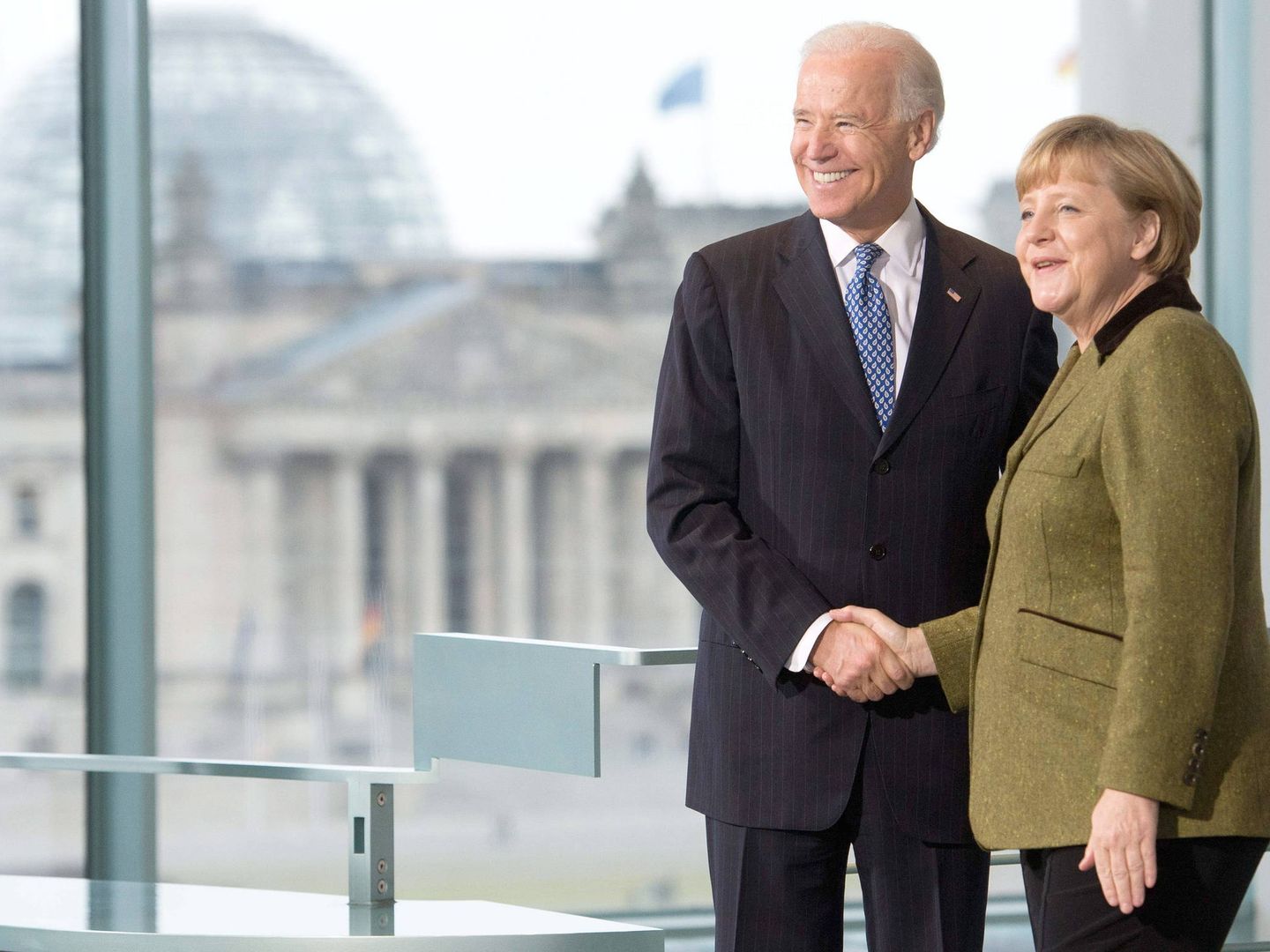Biden durante una visita a Berlín como vicepresidente de EEUU. (EFE)