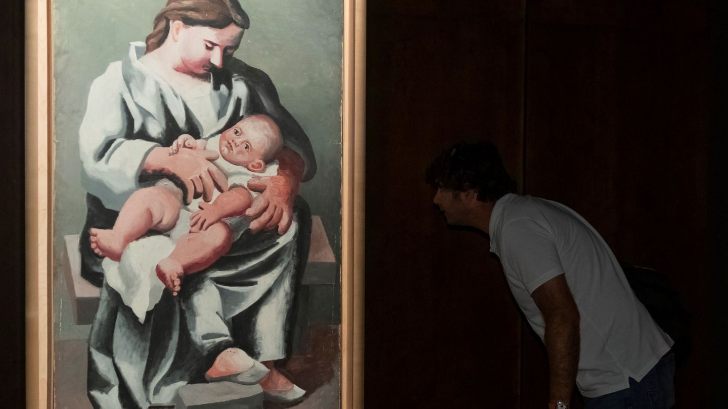 Una de las maternidades de Picasso. (EFE/Raúl Caro)