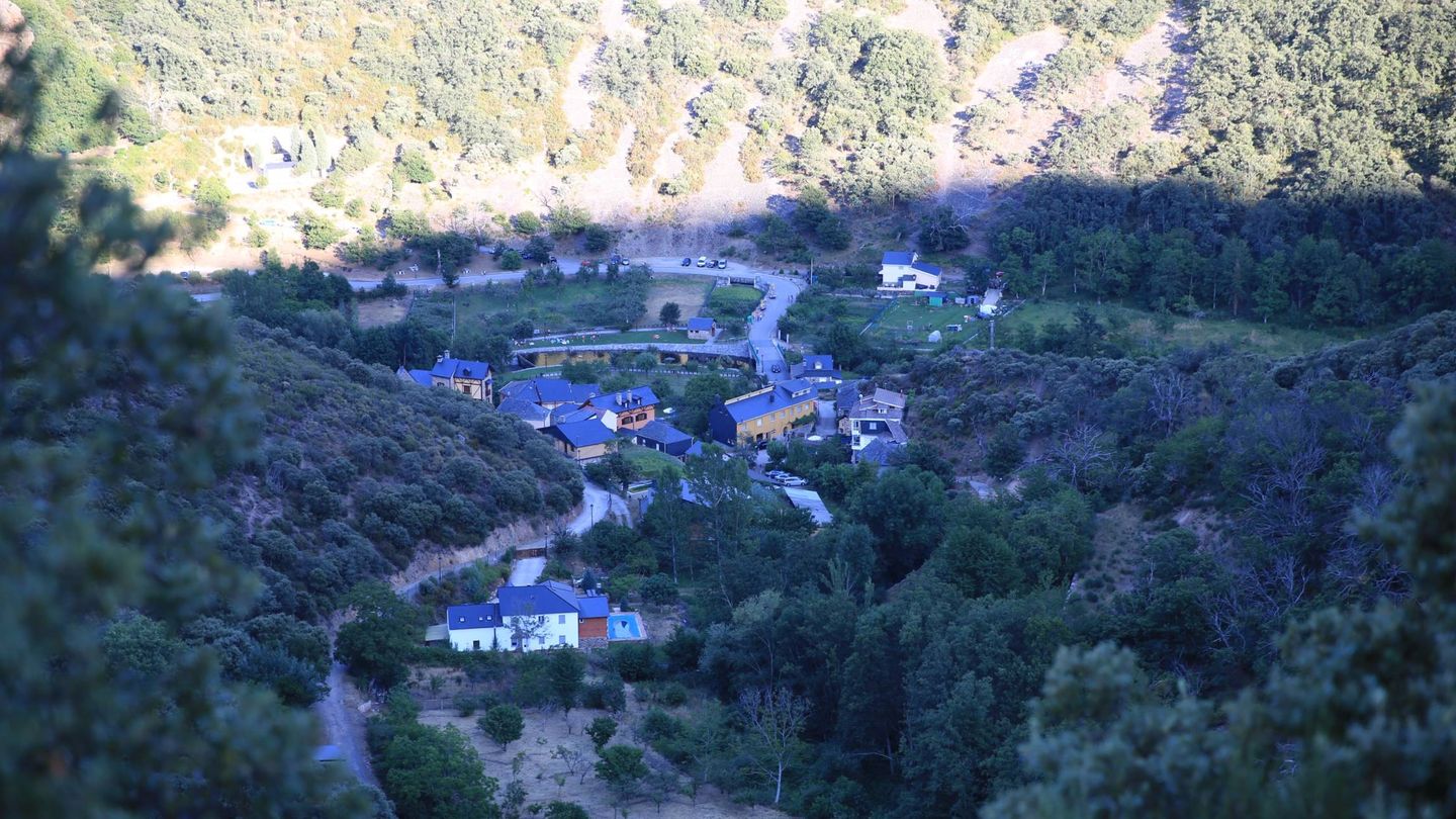 Vista general del pueblo de San Facundo, encuadrado en el corazón del Bierzo. (EC)