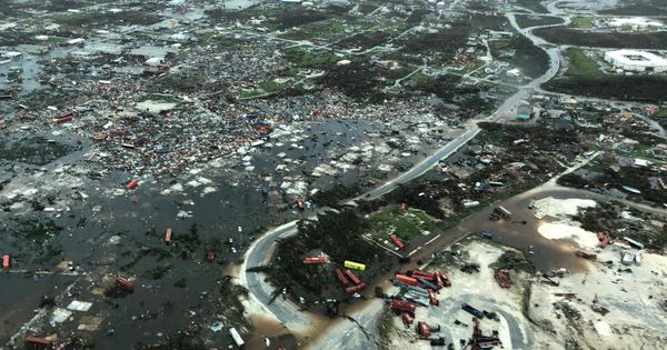 Foto: El área devastada que ha dejado Dorian a su paso por las Islas Ábaco. (Reuters)