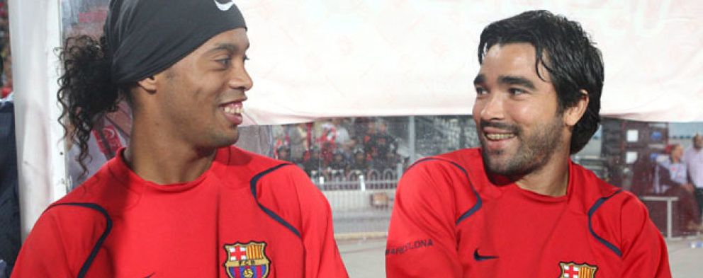 Foto: El Barcelona tiene avanzadas las negociaciones para la marcha de Ronaldinho, Eto'o y Deco