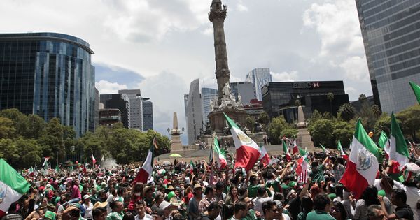 Foto: México celebra el gol contra Alemania en el Mundial de Rusia | EFE