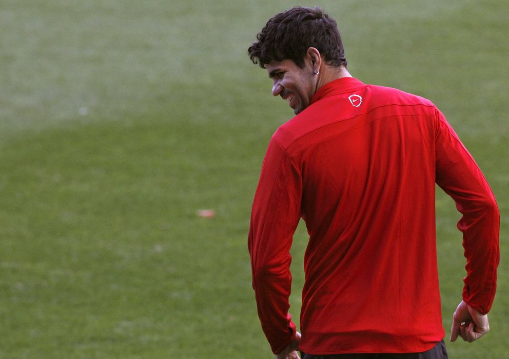 Foto: El hispano-brasileño Diego Costa será llamado este jueves por el seleccionador español.