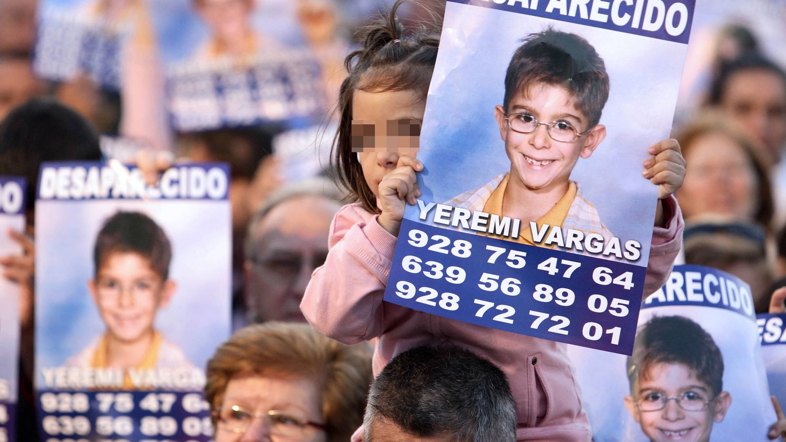 Foto: Manifestación de apoyo a la familia de Yéremi. (Reuters)