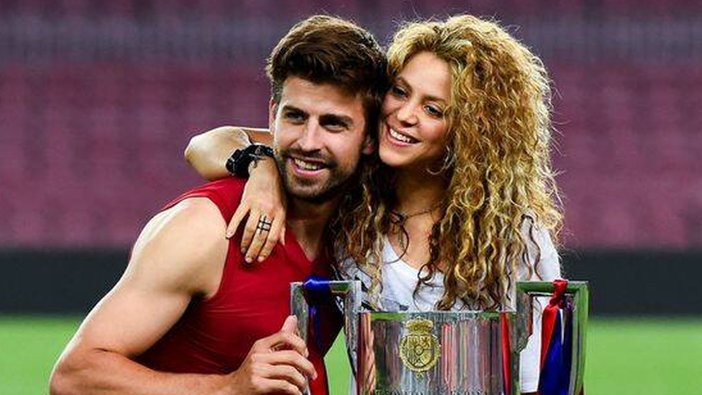 Shakira y Piqué, en una imagen de archivo. (Getty)