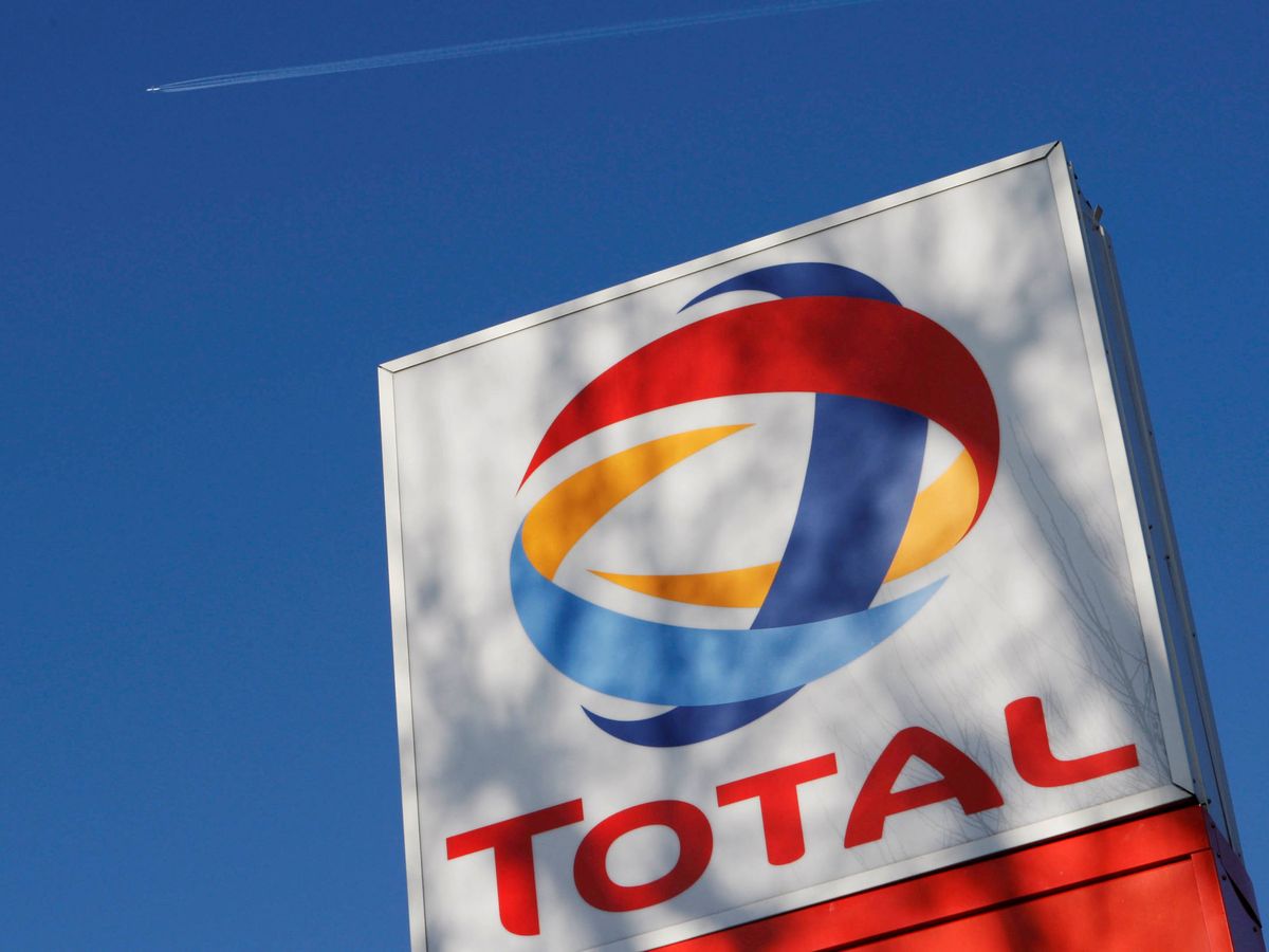 Foto: Logotipo de la petrolera Total