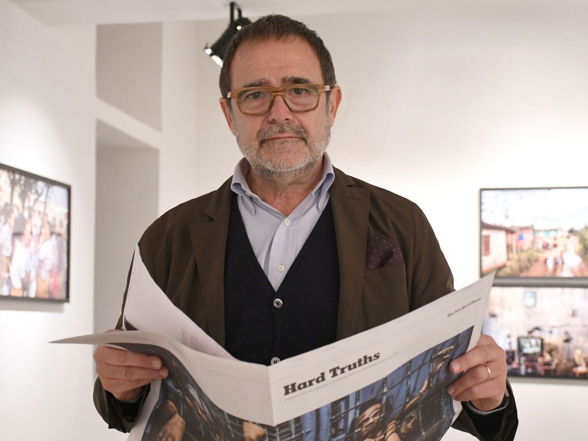 Foto: Alberto Anaut, fundador de La Fábrica y de la revista 'Matador'.  EFE / Pablo Martín