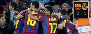 Un doblete de Messi rompe la maldición del Villarreal y mete más presión al Madrid