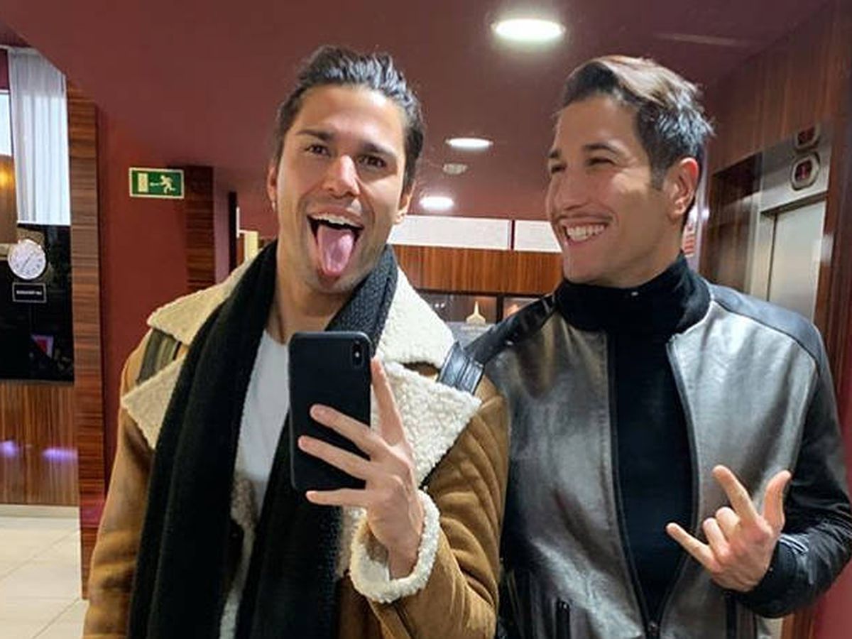 Foto: Gianmarco y su hermano Luca. (Instagram)