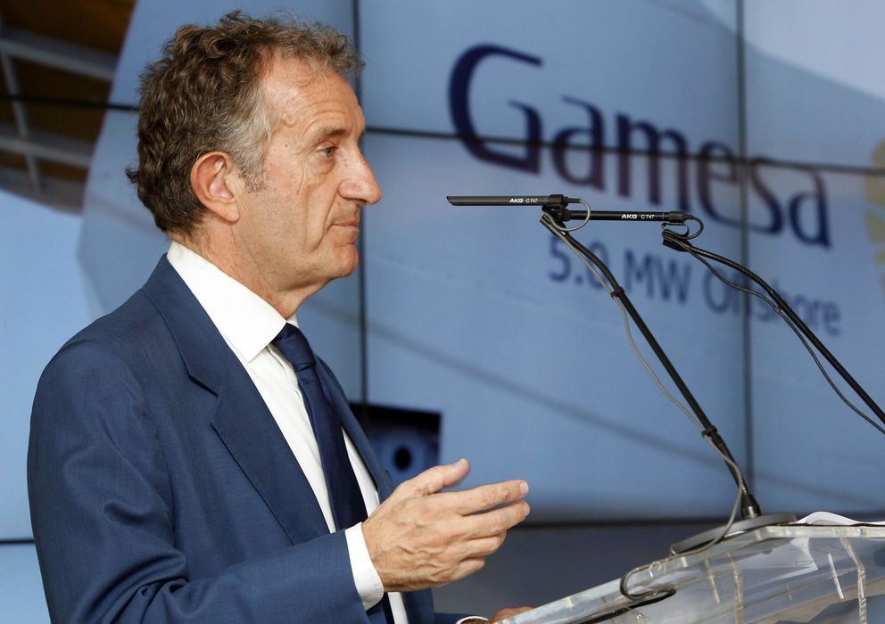 Foto: El presidente de Gamesa, Ignacio Martín