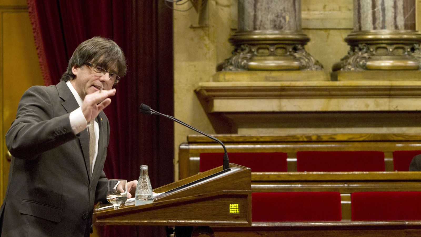 Foto: Pleno del Parlament de Cataluña, en enero 2016 | Foto: EFE