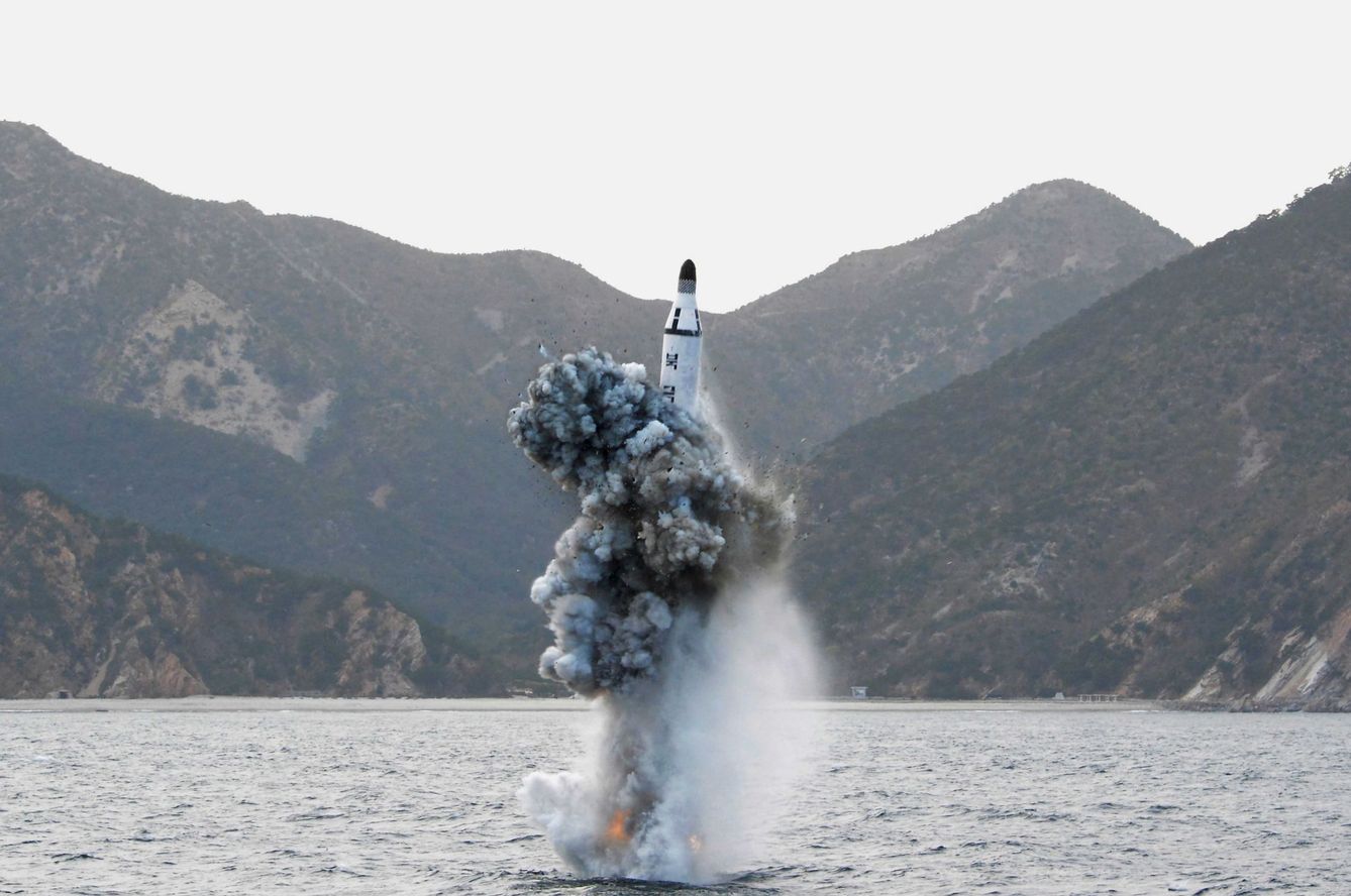 Corea del Norte ha hecho muchas pruebas aunque se desconoce el alcance real de su arsenal. (KCNA)