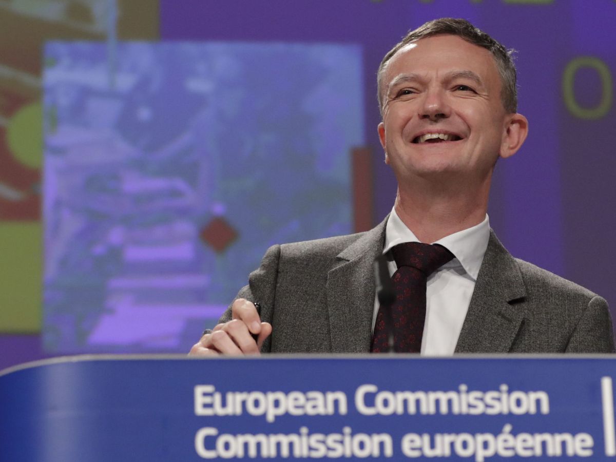 Foto: Eric Mamer, portavoz de la Comisión Europea. (EFE)