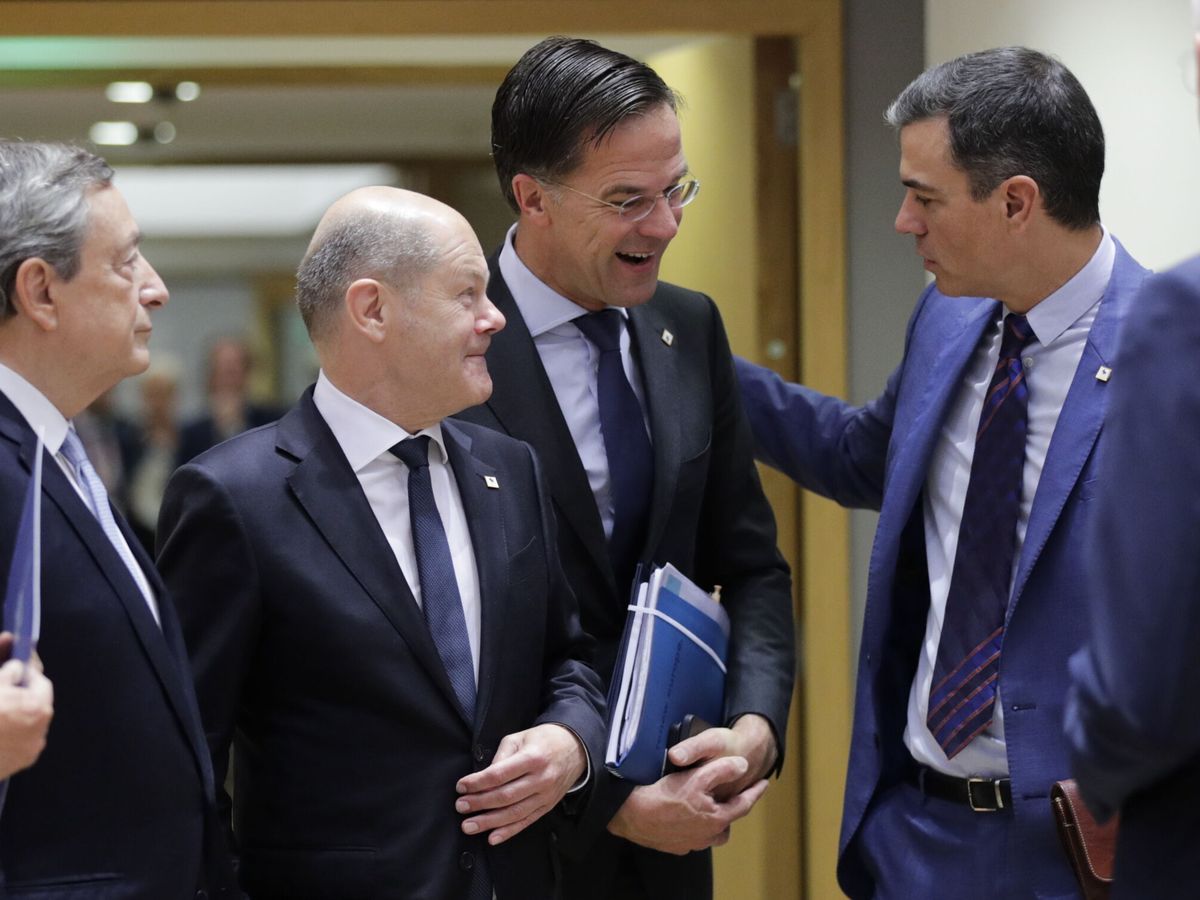 Foto: Reunión de primeros ministros europeos en Bruselas. (EFE/Olivier Hoslet) 