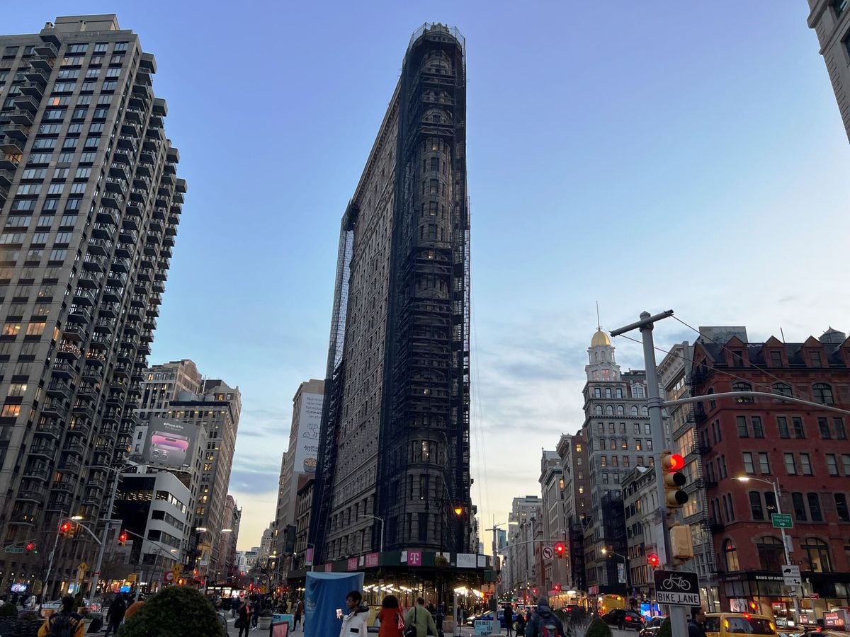 Foto: El rascacielos Flatiron en Nueva York. (EFE/Sarah Yáñez-Richards)