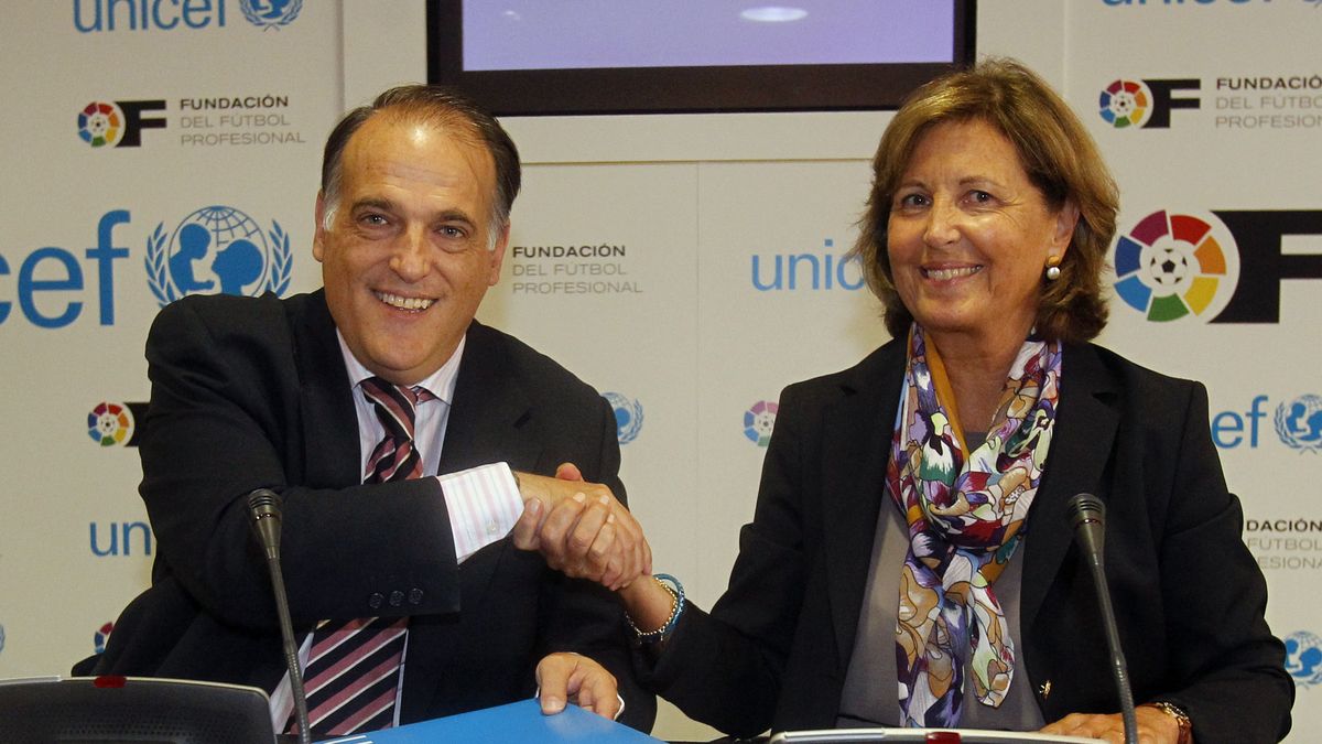 La Liga y Unicef acuerdan la celebración del partido solidario 'Champions for Life'