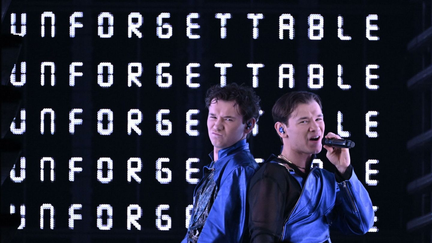 Marcus & Martinus representantes de Suecia con la canción 'Unforgettable' (EFE/EPA/Jessica Gow)
