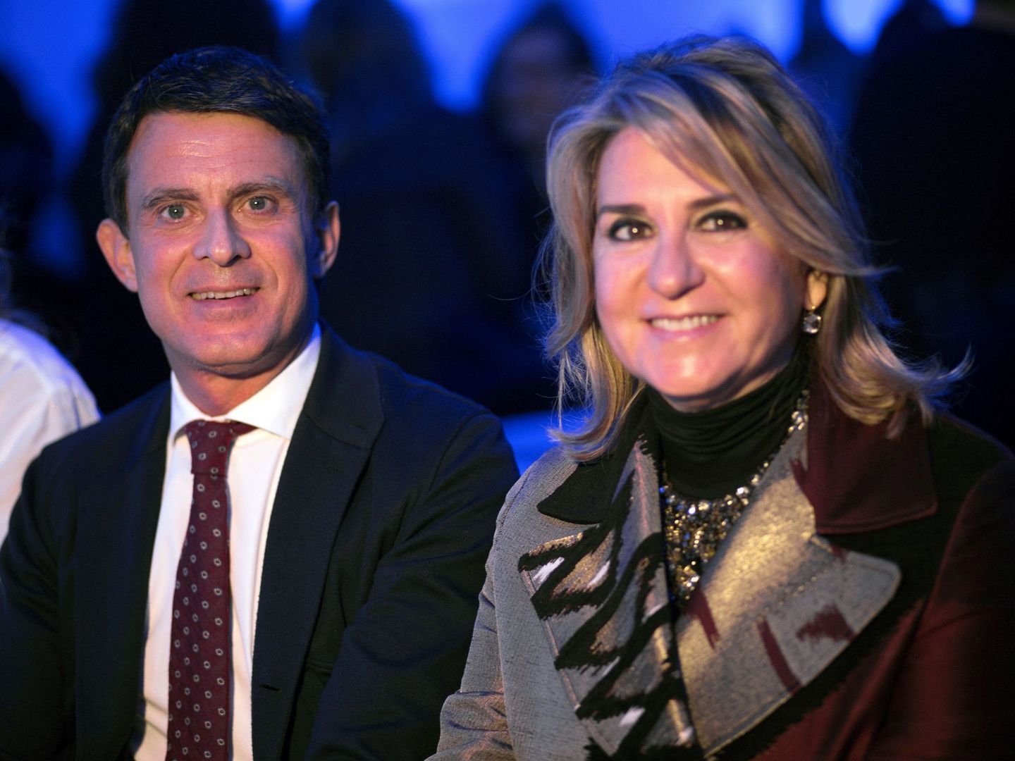 Manuel Valls y Susana Gallardo. (EFE)