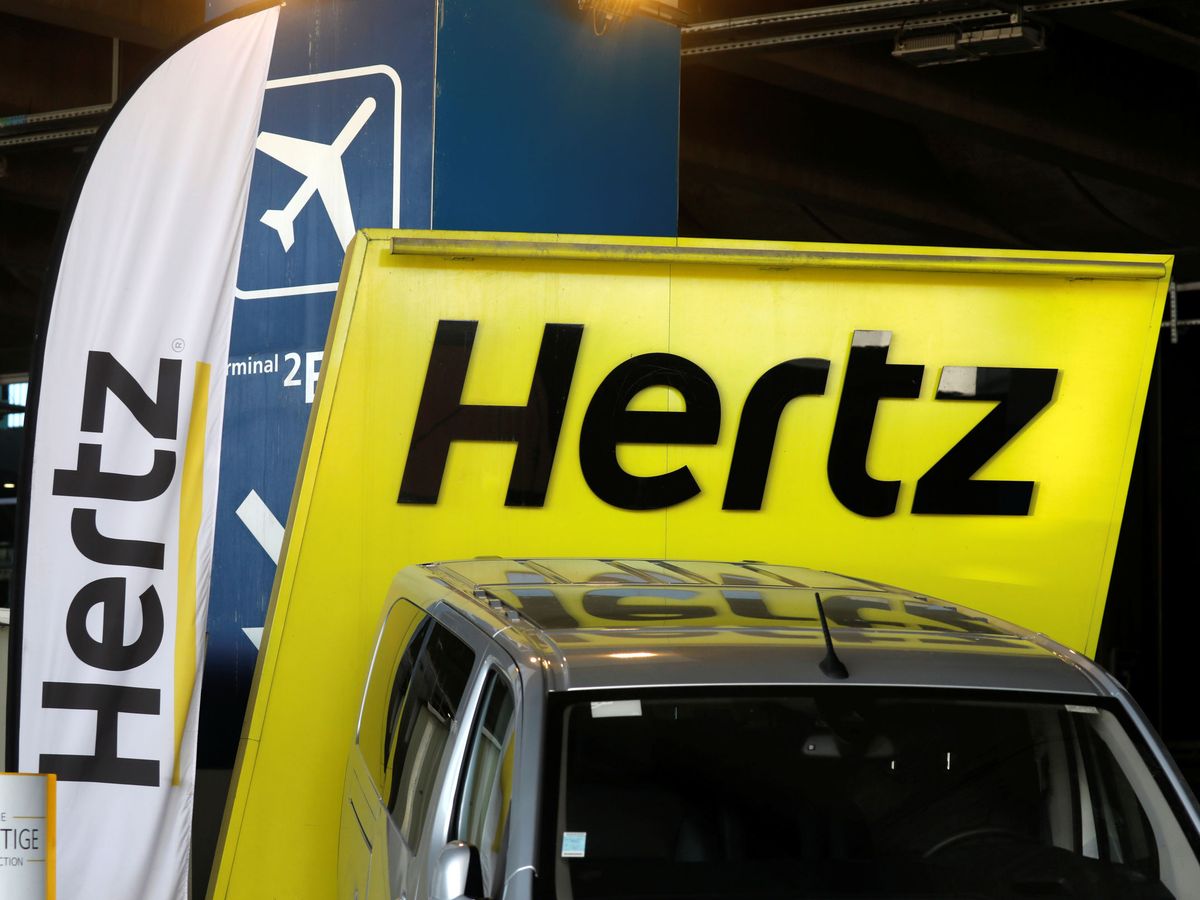 Foto: Logos de la compañía Hertz. (Reuters)