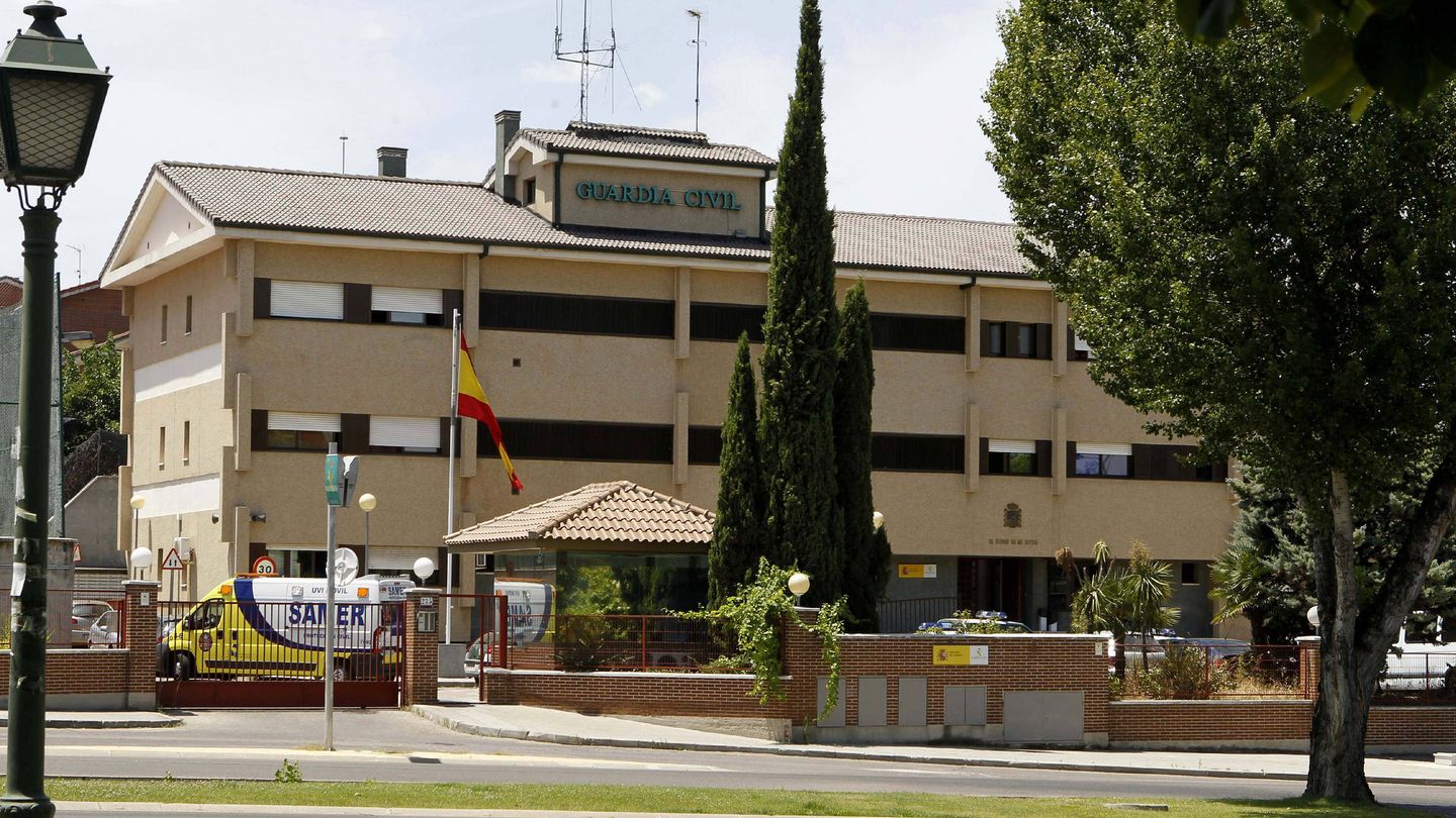 Cuartel de la Guardia Civil de Las Rozas, uno de los más grandes de Madrid.