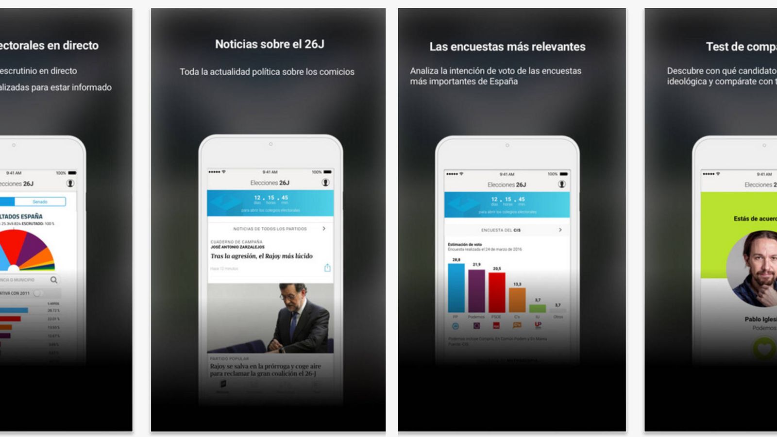 Foto: App de elecciones de El Confidencial