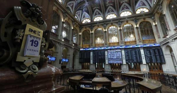 Foto: Interior del Palacio de la Bolsa de Madrid. (EFE)