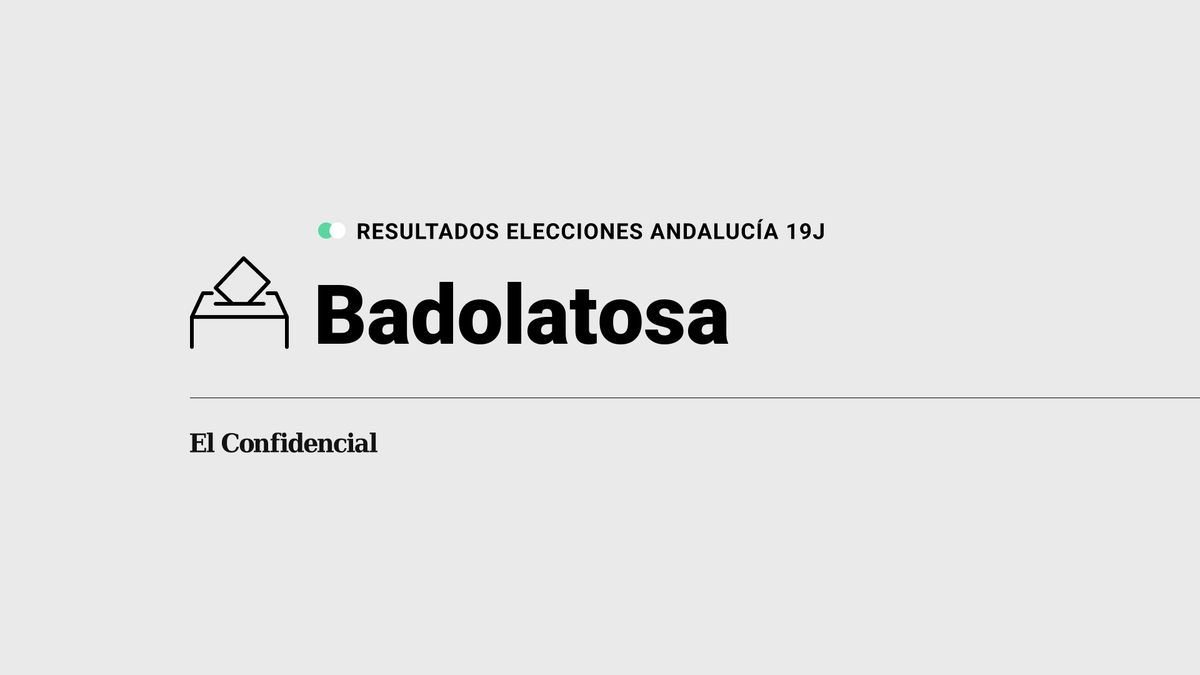 Resultados en Badolatosa de las elecciones Andalucía: PorA gana en el municipio