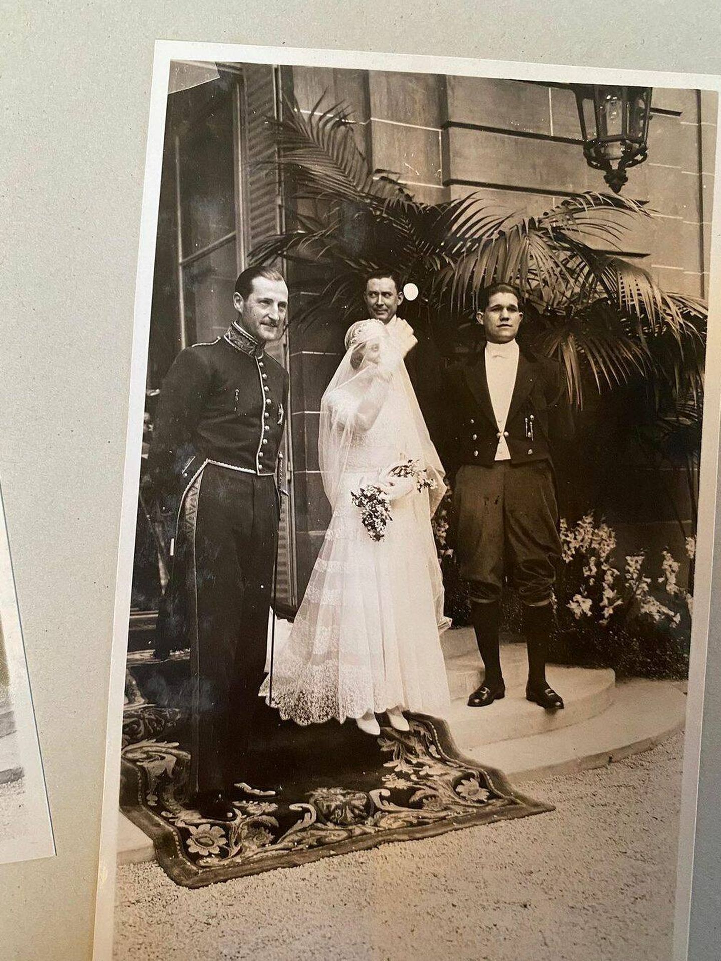 Foto de la boda de los tíos abuelos de Tamara Falcó. (Juan Avellaneda)