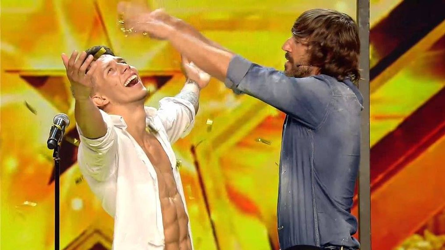 Santi Millán hizo uso de su 'Pase de oro' en el sexto programa de 'Got Talent España'. (Mediaset)