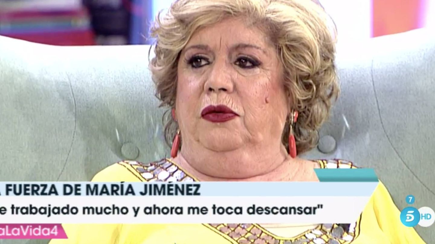  María Jiménez en 'Viva la vida'.