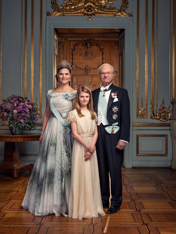 Carlos Gustavo, Victoria y Estelle de Suecia.  (Casa Real de Suecia/Linda Broström)