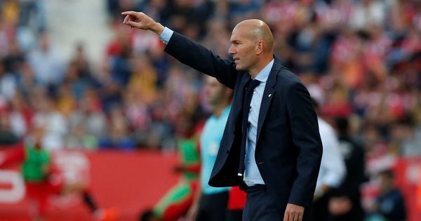 Foto: Zidane no encontró soluciones en Girona. (Reuters)
