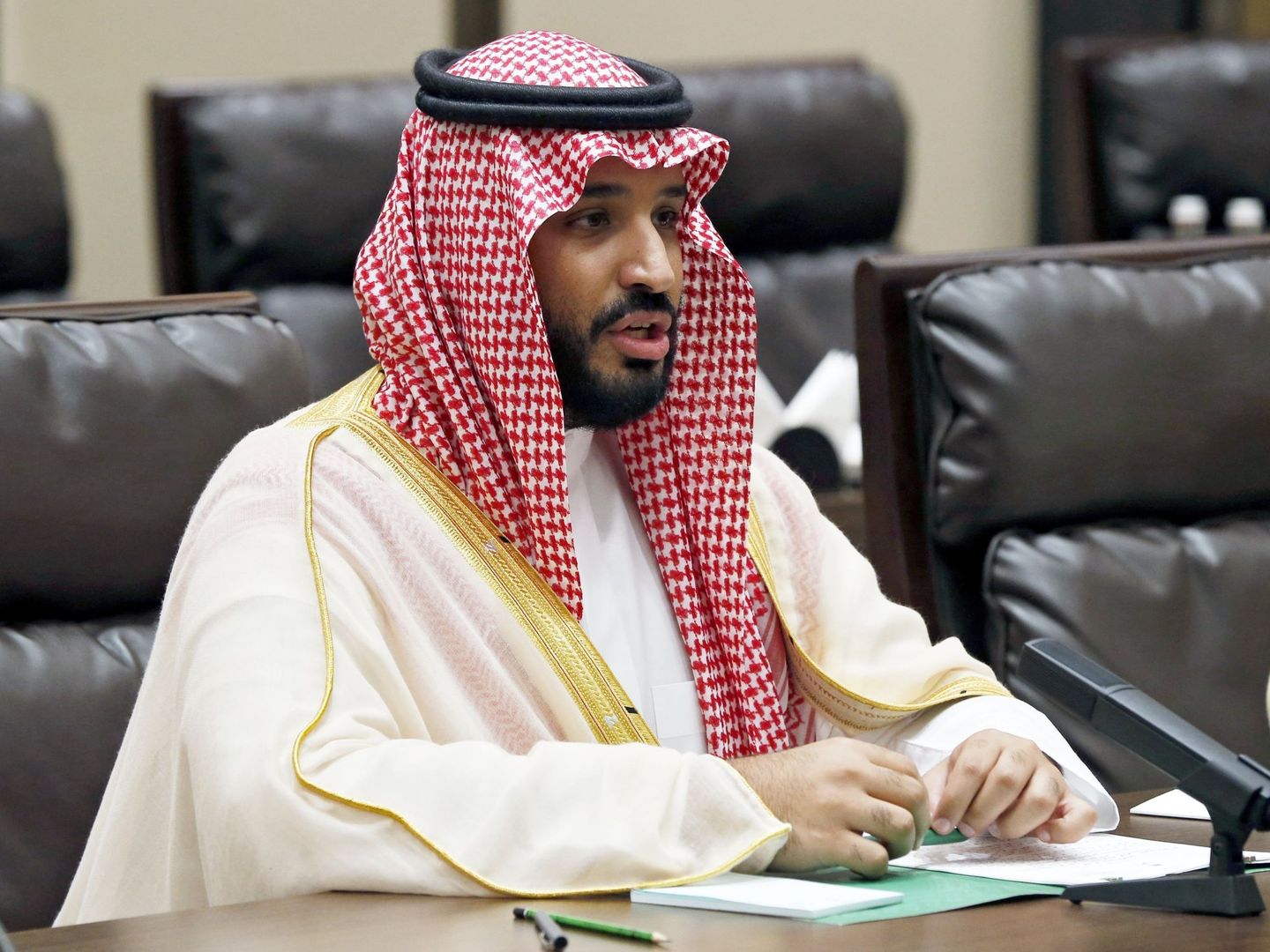 El príncipe Mohamed bin Salman de Arabia Saudí.