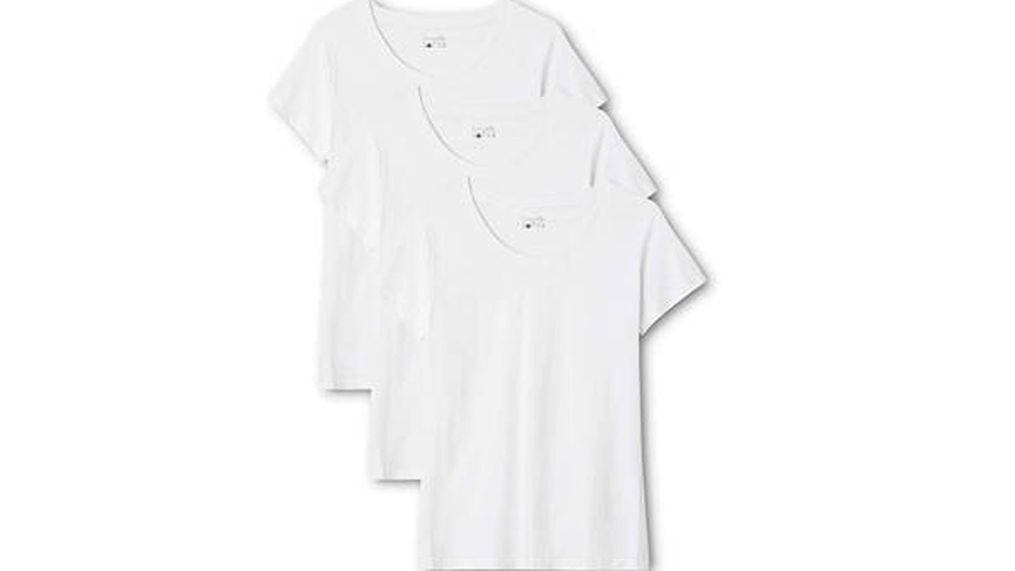 Camiseta lisa blanca BERYDALE